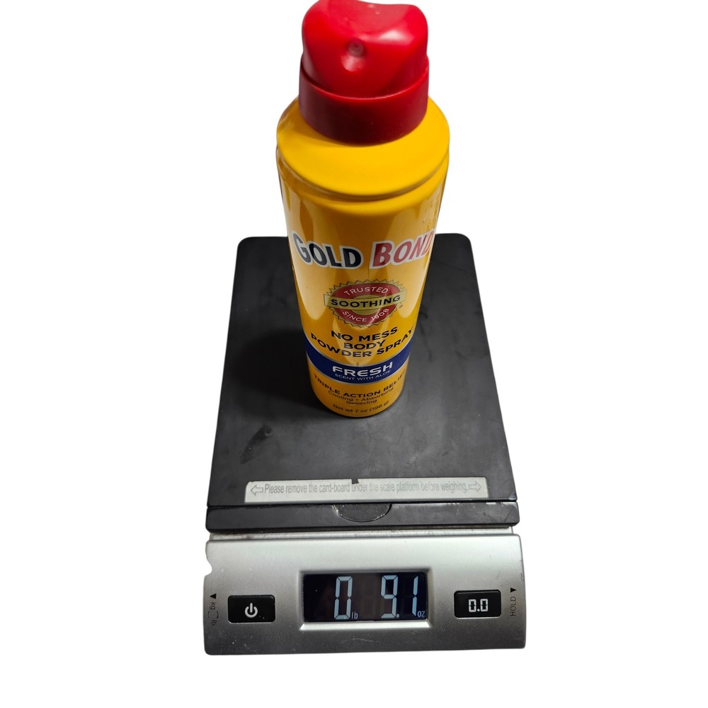 Gold Bond No‎ Mess Body Powder Spray Fresh Scent 7oz Triple Action Relief
